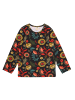 Walkiddy Langarmshirt Cheerful Flowers in Anthracite