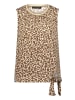Betty Barclay Rundhals-Shirt mit Raffung in Beige/Khaki
