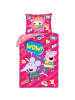 Peppa Pig Peppa Pig Bettwäsche Set aus Baumwolle Bettdeckenbezug 140 × 200 in Mehrfarbig