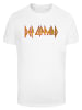 F4NT4STIC T-Shirt Def Leppard Shatter Logo in weiß