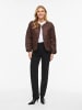 Vila VIDUNE LIGHT JACKET in Coffee Bean