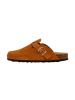 Divine Factory Boreal Leder Pantoletten Braun