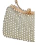 faina Women Handbag in Gold