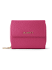 Lazarotti Bologna Leather Zip-Around Geldbörse Leder 12 cm in hot pink