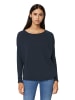 Marc O'Polo DENIM Longsleeve oversize in navy teal