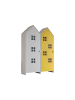 58 aufm Kessel REGALSCHRANK Set Kania 115x37x171 MDF+Holzwerkstoff Weiß /Bunt