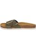 Palado Pantoletten Tinos in Khaki Lack