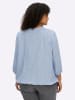 sheego Tunika in bleu-ecru-bedruckt