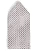 Finshley & Harding London Fliege und Einstecktuch in beige marine - 0001