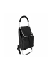 relaxdays Einkaufstrolley in Schwarz - 45 l