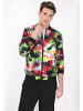 MO Men Jacket in white multicolor