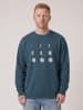 wat? Apparel Sweatshirt Moonphases in Petrol