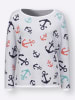 WITT WEIDEN Pullover in weiß-marine