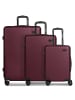 Smartbox Edition 05 4 Rollen Kofferset 3-teilig burgundy