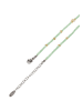 grassland Women Necklace With Beads in Mint White