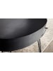 FineBuy Couchtisch in Schwarz / Mango / 100x50x40
