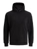 Jack & Jones Pullover 'JCOMAP FLEECE' in schwarz