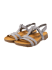Art in the City  Sandalen blau