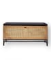 CALICOSY Bank JAYA in Helles Holz - (W) 100  x (H) 47  x (L) 38  cm