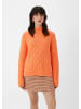 comma Strickpullover in 2400_orange