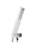 Beliani Wannenarmaturen YARARI in Silber - (W) 2.5 x (H) 20 x (L) 2.5 cm