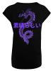 F4NT4STIC T-Shirt Drache Japan V2 in schwarz