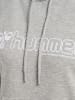 Hummel Verstellbare Taille Kapuzenpullover Raglanärmel Hmlnoni Damen in GREY MELANGE
