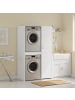 SoBuy Waschmaschinen-Hochschrank in Reinweiß - (W) 60.1 x (H) 186 x (L) 110 cm
