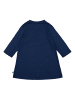 loud + proud Langarmkleid Jacquard-Strickmuster in Ultramarine