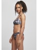 Urban Classics Bikini in black/white