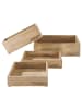 Butlers Holzkasten STANDARD SUPPLY II in Braun
