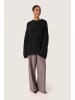 Soaked in Luxury Strickpullover SLBabbette Lockere Passform in Black