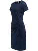 ragwear Shirtkleid Knotta in Navy