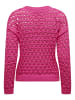 ONLY Strickpullover in Raspberry Rose