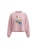 IZIA Women Sweatshirt in Light Rose