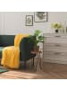 relaxdays Blumenhocker in Braun/ Schwarz - (H)42 x Ø 25 cm