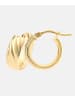 Vanlere Creolen aus 375 Gelbgold