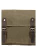 DreiMaster Men Messenger Bag in Light Olive