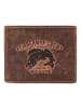 Greenburry Karpfen Geldbörse Leder 12.5 cm brown 2
