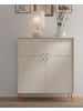 Feldmann-Wohnen Highboard Rose sandbeige 105 / 40,5 / 122cm