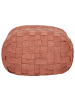Beliani Pouf BODLA in Rot - (W) 50 x (H) 30 x (L) 50 cm