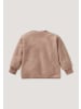 Hessnatur Hessnatur Fleece Sweatshirt aus reiner Bio-Baumwolle in helles terrakotta