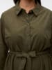 Vero Moda Hemdblusenkleid in Grape Leaf