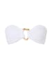 Moda Minx Bikinioberteil SCRUNCH Irregular in White