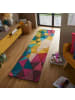 KADIMA DESIGN Farbenfroher Designer-Wollteppich