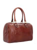 The Bridge Story Donna Barrel Bag Henkeltasche Leder 30 cm in marrone