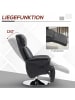 HOMCOM Relaxsessel-80L x 78B x 109H cm-Schwarz