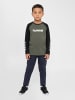 Hummel T-Shirt Hmljr Logo Kinder in CASTOR GRAY