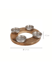 Home&Styling Collection Teelichthalter in braun
