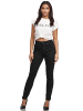 Tazzio Jeans "F107" - Skinny Fit - in Schwarz